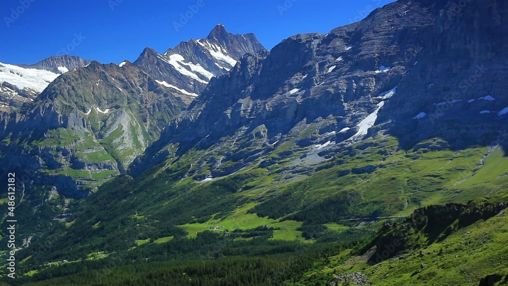 Alps mountains panorama. Alps mountains panorama.