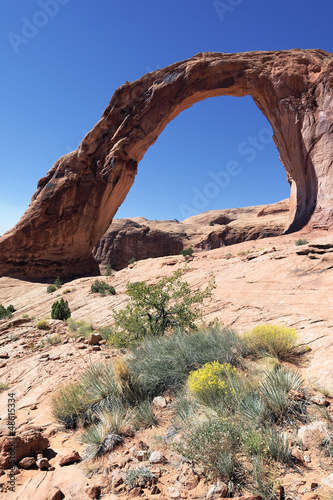 Vertical view of Corona Arch