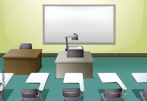 College classroom