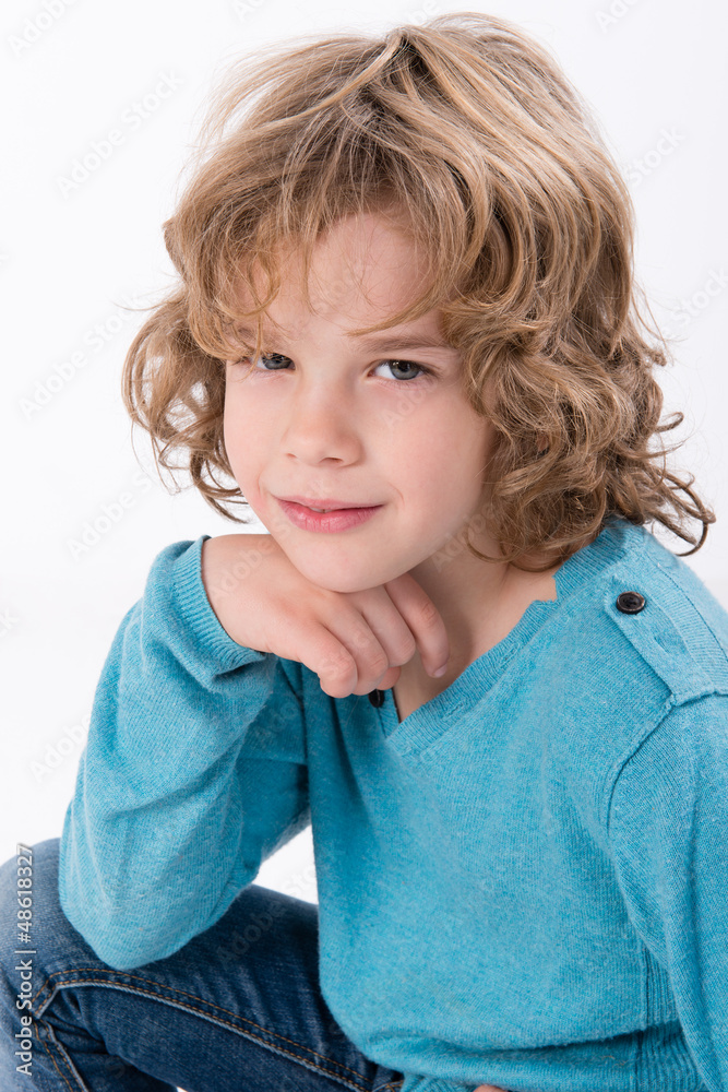 Curly kid Curly kid
