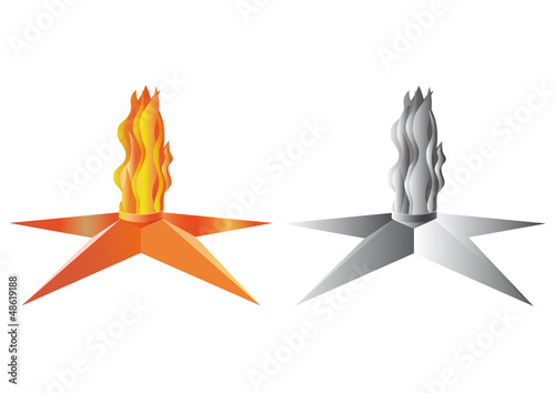 Vector eternal fire