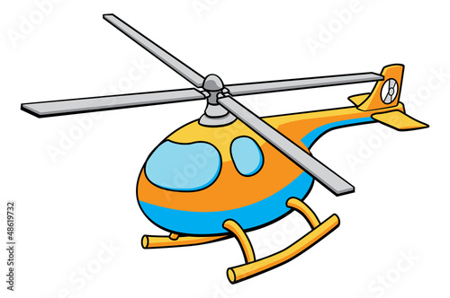 Toy Helicopter Illustration