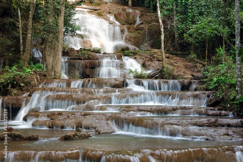 Tropical waterfall