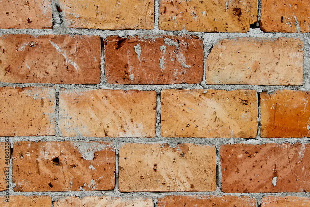 Obraz premium Tekstura tła ściany z cegły