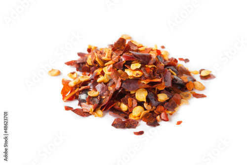 Chili pepper isolated on white background