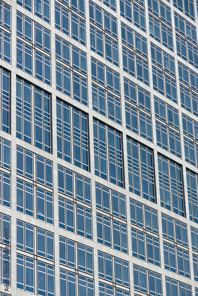 Skyscraper window. Background.
