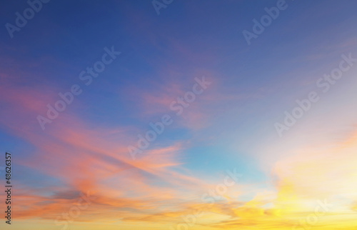Fototapeta Naklejka Na Ścianę i Meble -  Sky Background