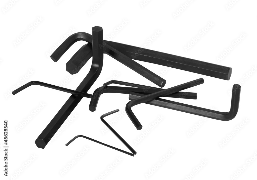 Collection of Allen keys Collection of Allen keys