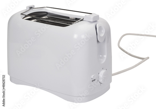Close-up of a toaster