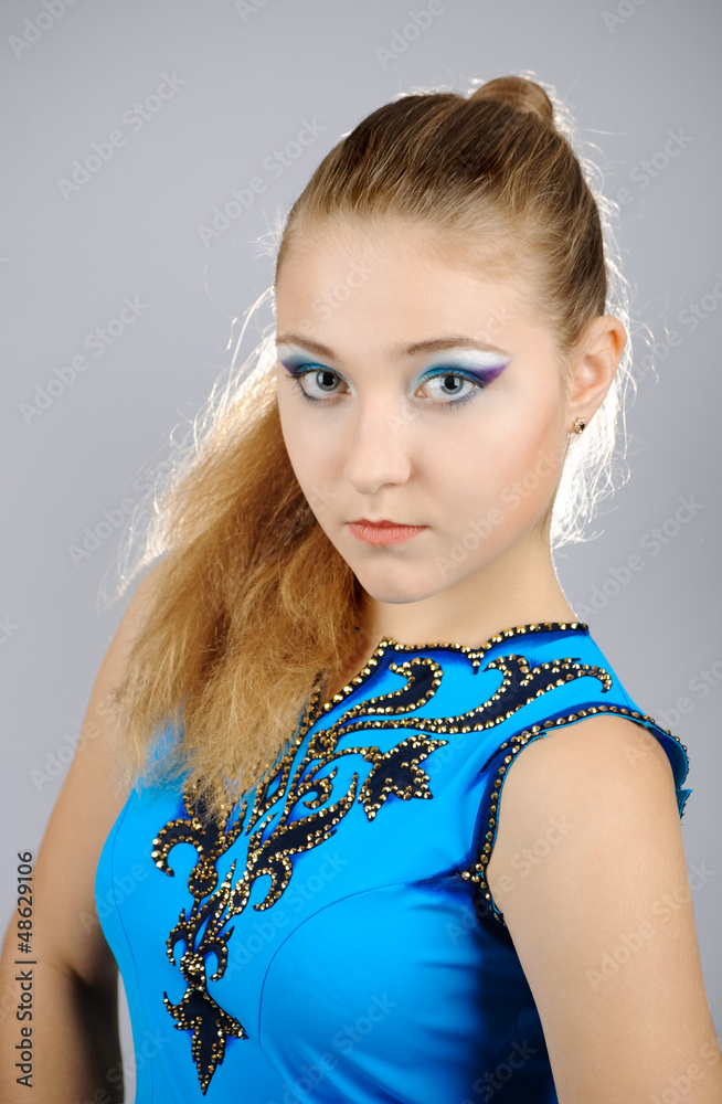 Portrait of a beautiful young woman Portrait of a beautiful young woman
