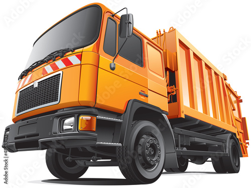 compact garbage truck