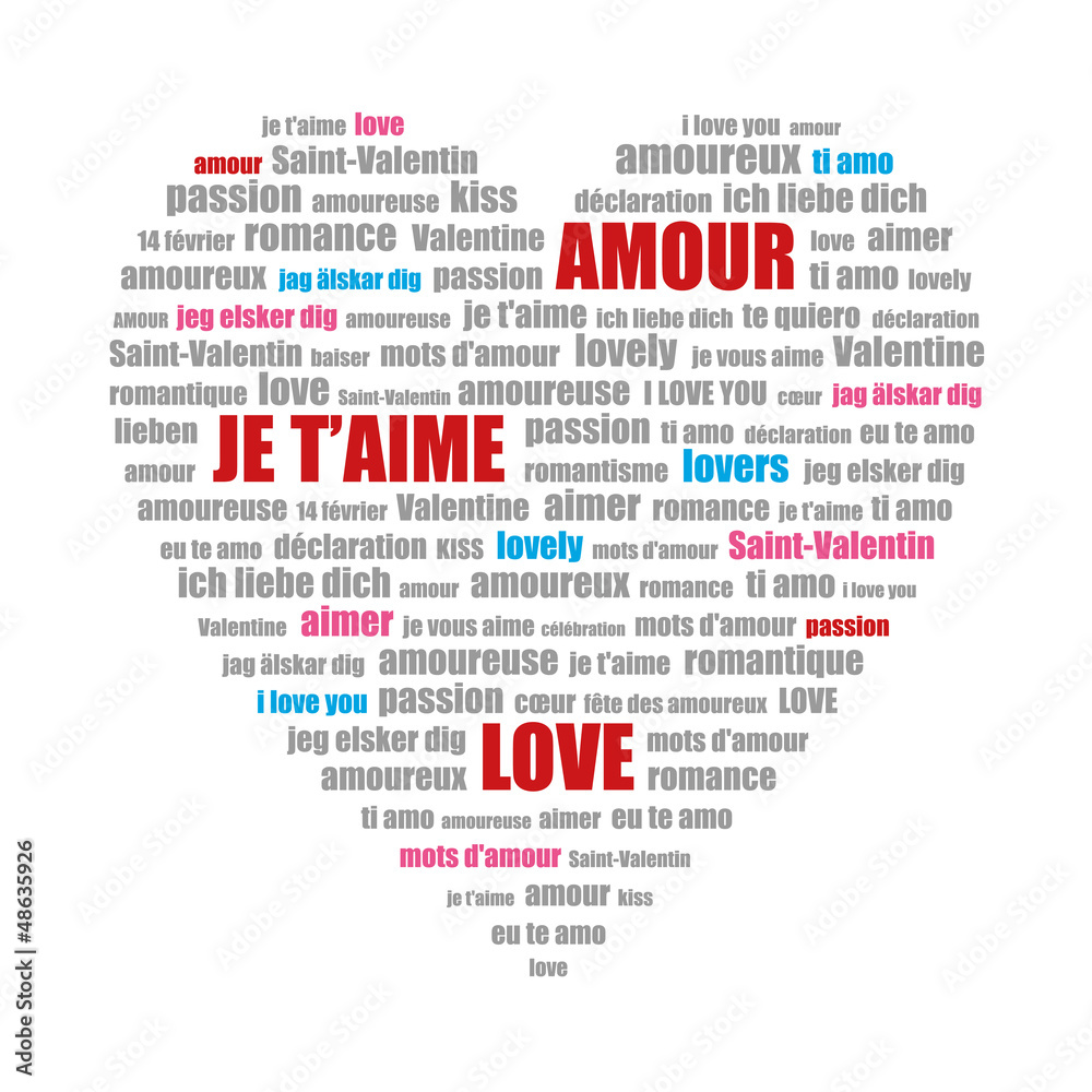 Mots d'amour dans un cœur-1 Mots d'amour dans un cœur-1