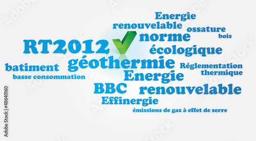 nuage de mots : RT2012