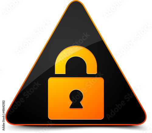 Lock warning