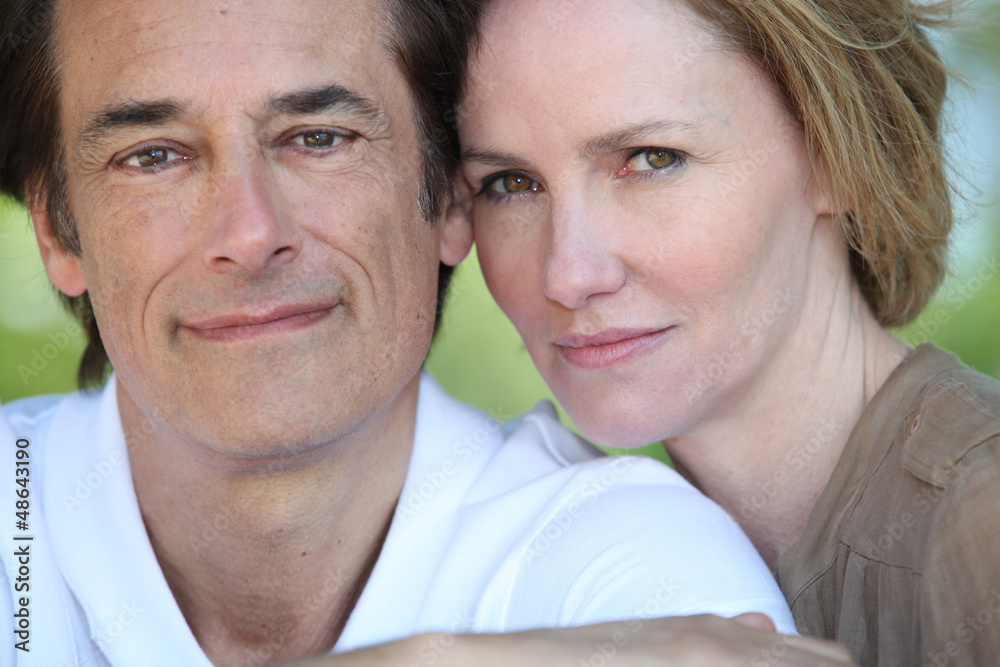 Middle-aged couple Middle-aged couple