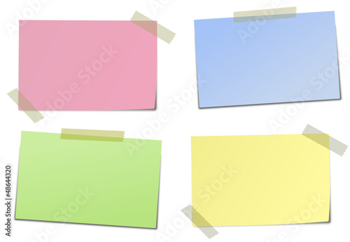 Post It Zettel  #130118-svg04