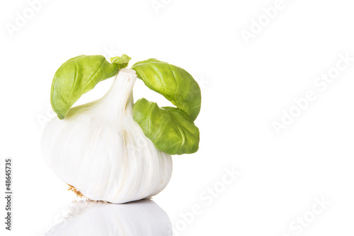 Garlic and basil
