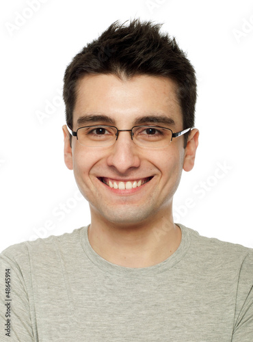 Man smiling