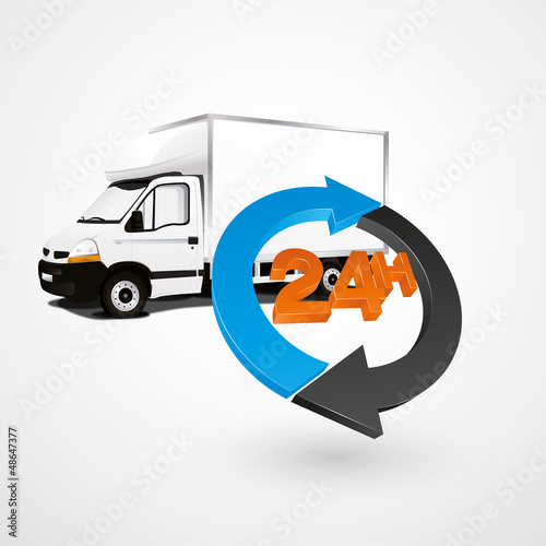 illustration livraison en 24h