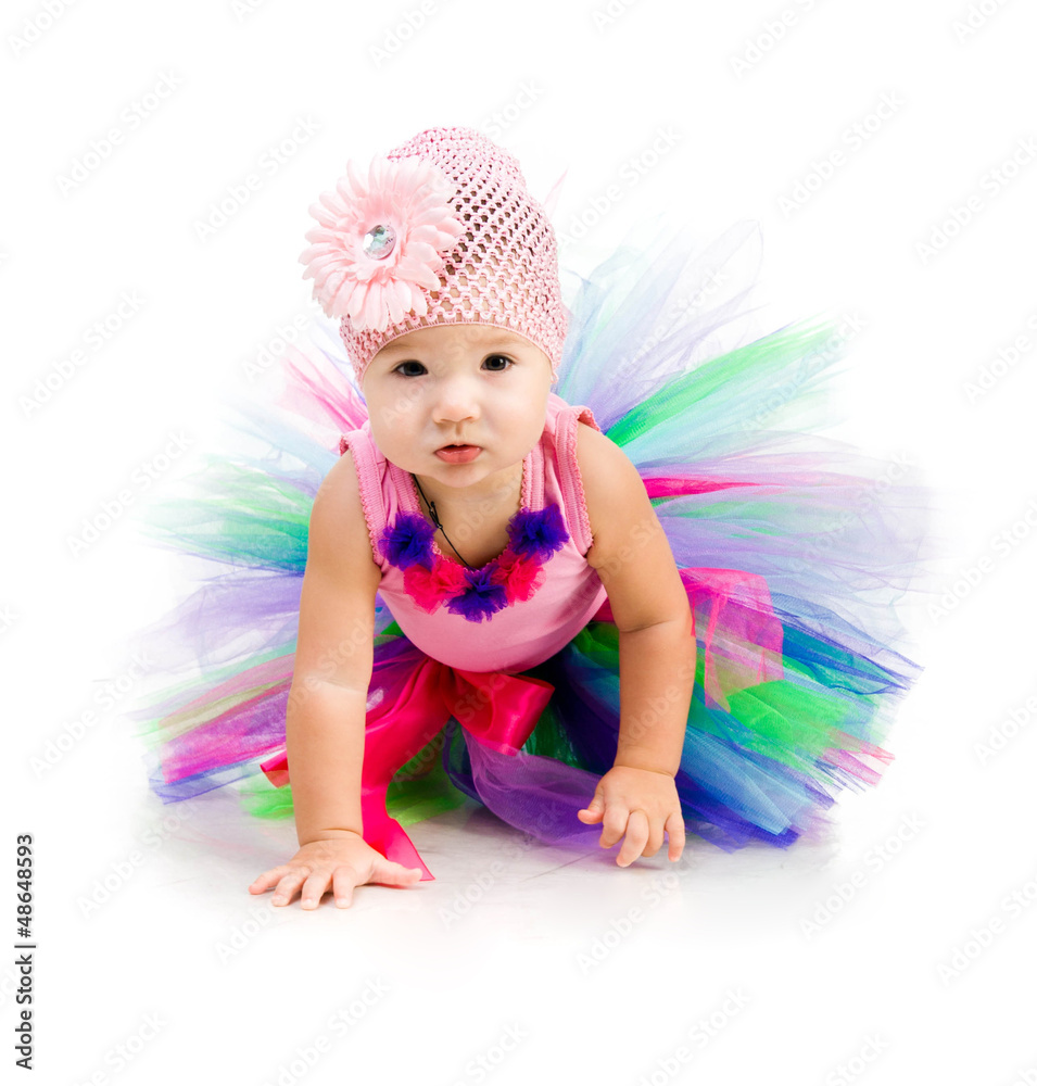 Fototapeta premium Little girl