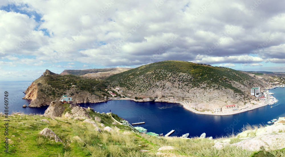 Obraz premium sea cove, Balaklava, Crimea