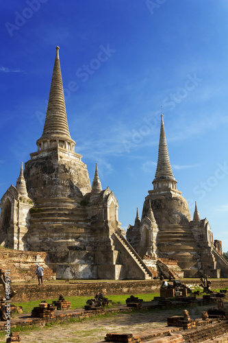 Wat Phra Sri Sanphet Temple  Ayutthaya  Thailand