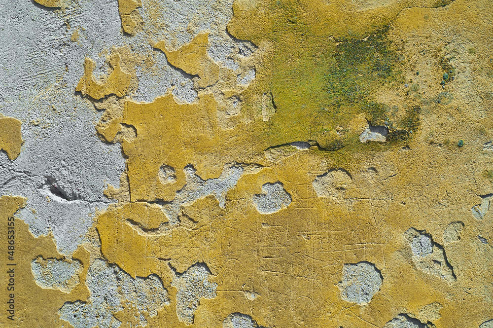 Abstract raw old paint dirty wall background - obrazy, fototapety, plakaty 