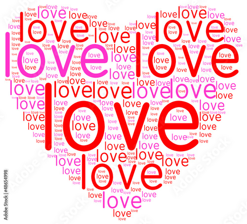 tag cloud love photo