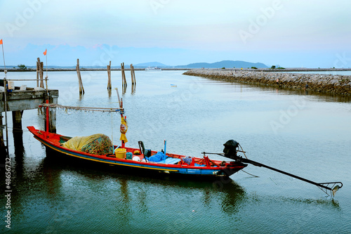 Fishing boat, Chumporn Thailand.