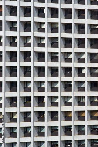 Modern office block in Hong Kong, China