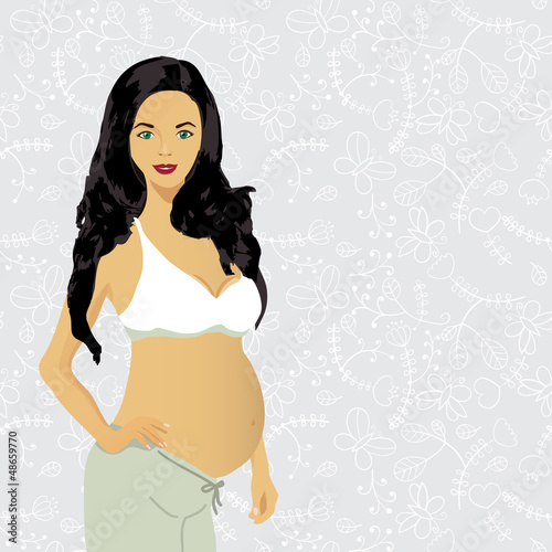 pregnant woman