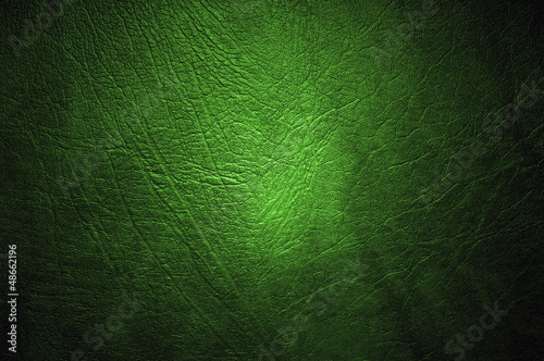 Obraz na płótnie Green leather texture or background