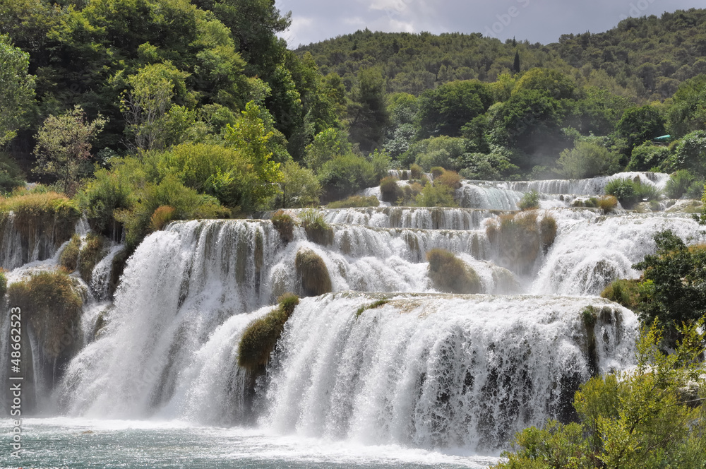 Obraz premium Krka-Fälle