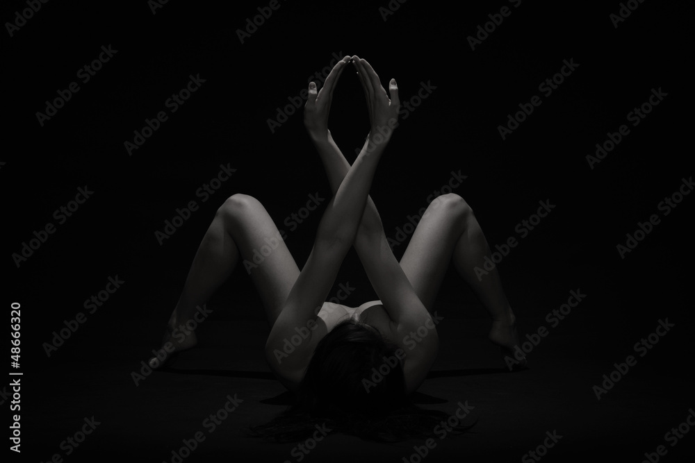 Fototapeta Seksowna tańcząca kobieta