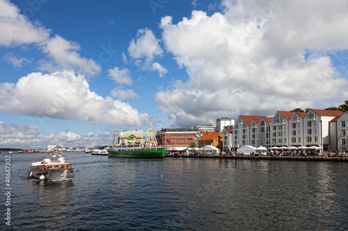 Harbour of Stavanger, Norway.