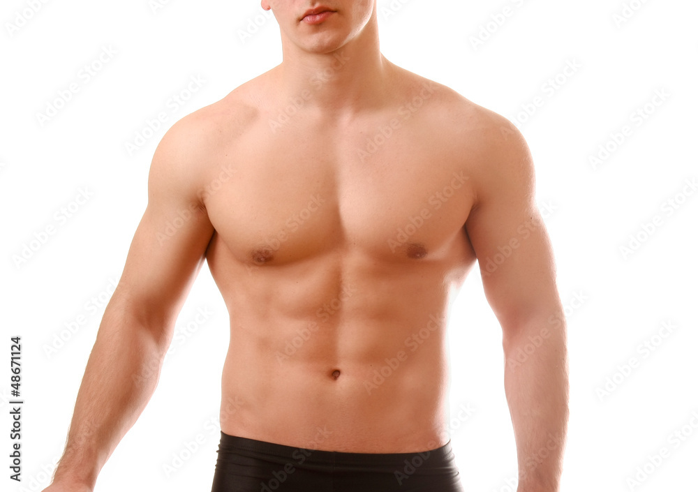 Strong man with a helathy body