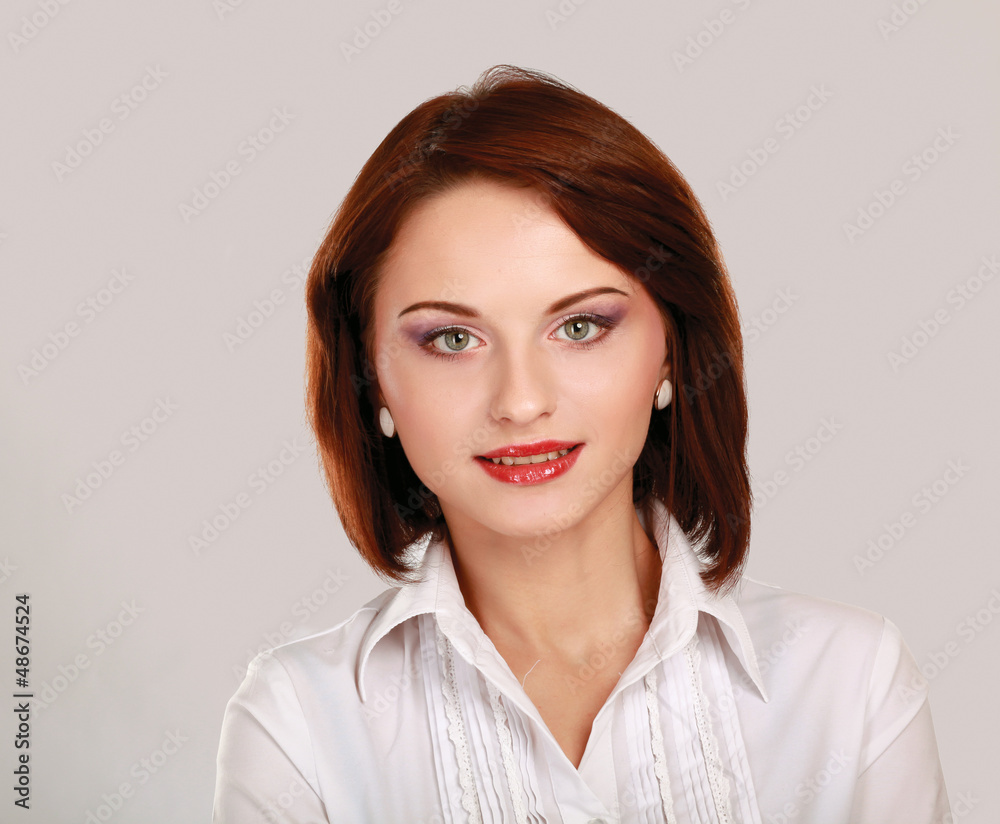 Portrait of a young beautiful woman Portrait of a young beautiful woman