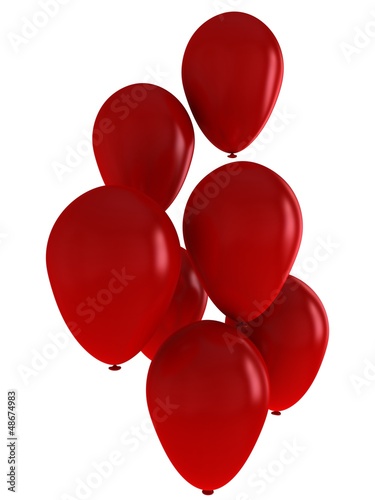 Red balloons