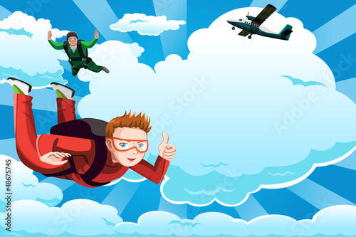 Skydiving