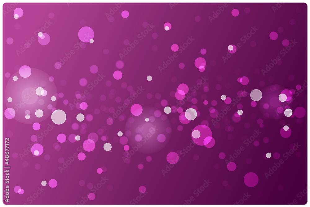 Abstract Purple Bokeh effect