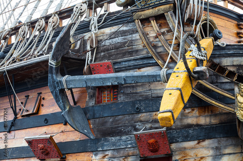 Detail of Neptune Galleon, used by Roman Polansky for the movie photo