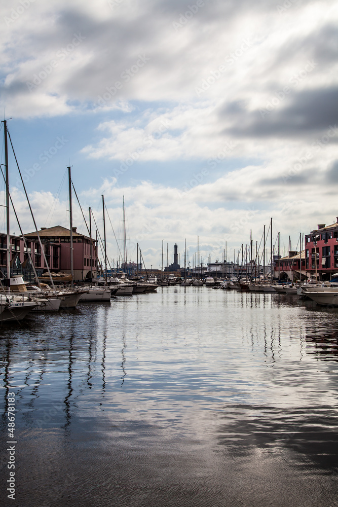 Genova old Port Harbor - Genoa