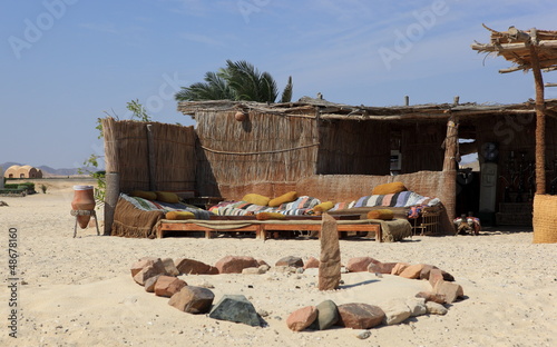 Fototapeta campement bédouin