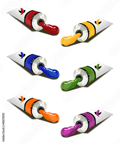 Tubes de peinture