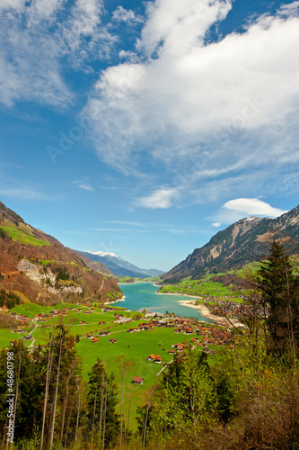 Lake in  Switzerland