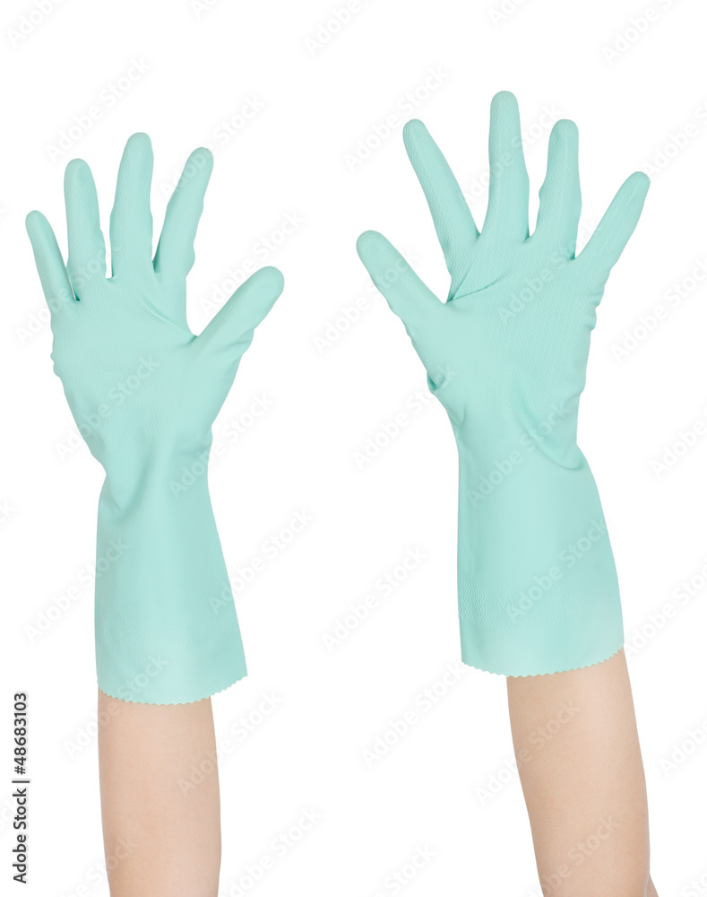 Obraz premium Rubber gloves