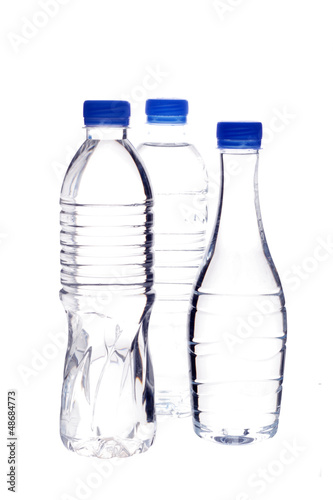 Bottles of water