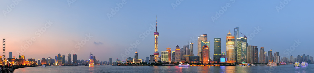Fototapeta premium Shanghai cityscape