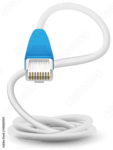 network cable vector
