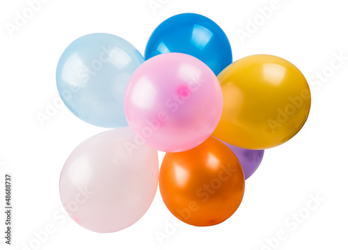 color balloons isolated © ksena32